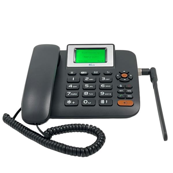 LS918H Dual SIM Landline Phone , 4G Fixed Wireless Telephone Backup Battery