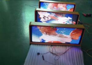 Wholesale Outdoor Advertising Taxi LED Panel Taxi Top LED Display Advertising Light Box With 4g / Wifi Control from china suppliers