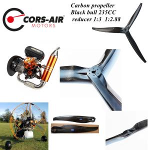 Wholesale Corsair BlackBull/CorsairM19Y /Black Magic/Corsair M21/Corsair M25Y/Black Devil paramotor carbon propeller from china suppliers