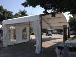 Heavy Duty Aluminum Frame Tent ML-010 Hot Dip Galvanized Steel Connector