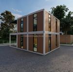 Mini Homes Tiny Houses Container Houses for Office Showroom and Restaurant in