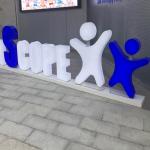 All-body Acrylic Luminous Floor-to-ceiling Luminous Letters Large-scale