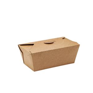 Wholesale Oilproof Brown Takeaway Food Boxes Microwavable For Lunch Packaging from china suppliers