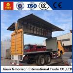 Sinotruk HOWO Small Cargo Truck 6*4 Drive Left Hand Driving Wingspan Truck