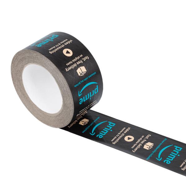 Custom Design Logo Reinforced Gummed Kraft Paper Packaging Tape Water Activated