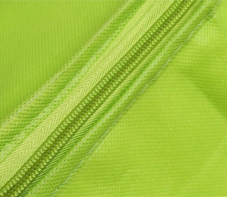 Reusable aluminium foil thermal insulation material cooler bag for picnic with Strapping tape closureRecycled PP Woven Plast