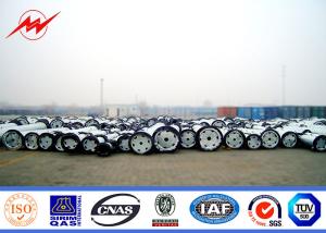 Wholesale Q345 Tubular 17m 22m Power Transmission Poles Electric from china suppliers