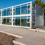 Steel Flat Pack Container House Office Luxury Portable Flat Pack Container House
