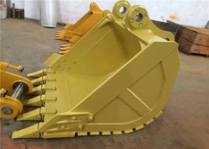 Wholesale Q345 Steel Cat 330 Excavator Bucket , Heavy Duty Backhoe Rock Bucket from china suppliers