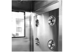 Photoelectric Control 25m/S Air Shower Tunnel With Auto Double Door