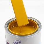 15um Yellow Car Body Repair Paint Automotive Refinishing Products