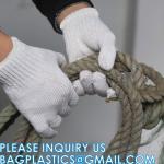 Wear-Resistant Cotton Yarn Knitted Working Protective Gloves Painter Mechanic