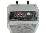 Outdoor Portable Trolley Speaker Metallic Material Highly Durable For Party