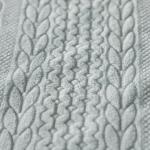 Embossed Knitted 200gsm Soft Blanket Fabric 58'' 60"