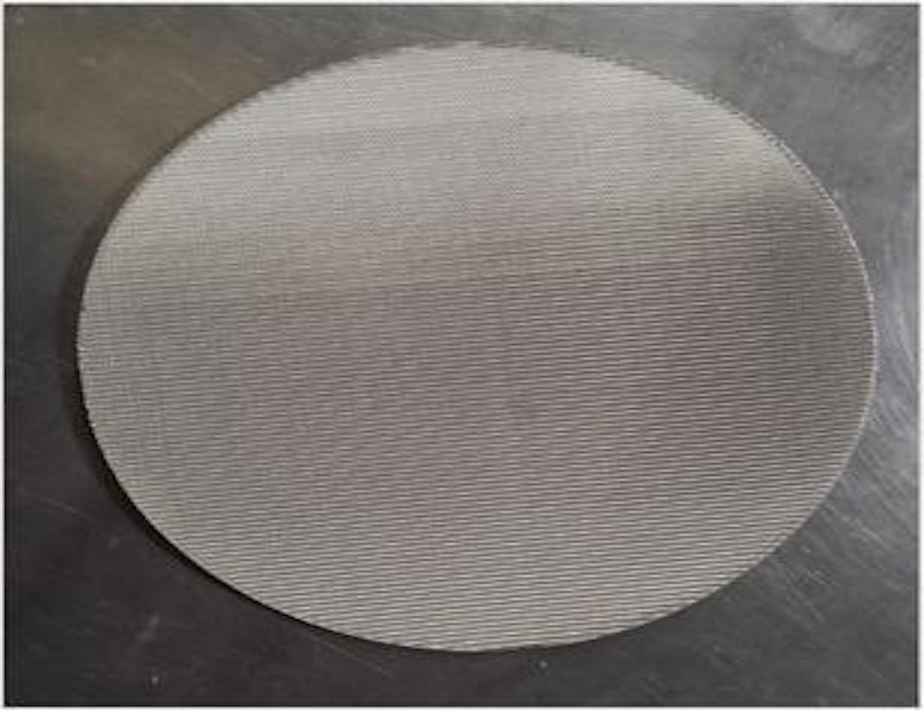 5mm Metal Mesh Filter Screen 600mm Black Cloth Multi Layer Spot Welding Extruder Screen