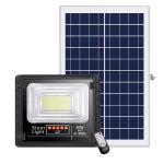 25w 150w 300 Watt Solar Flood Light 80lm/w 3.7V Outdoor Solar Powered Security