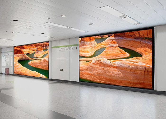 Mist Side Black Light P2 Indoor LED Displays Panel ICN 2153s FCC Approved