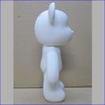diy momo bear rotocasting diy vinyl toy, vinyl blank diy bear toys for painting