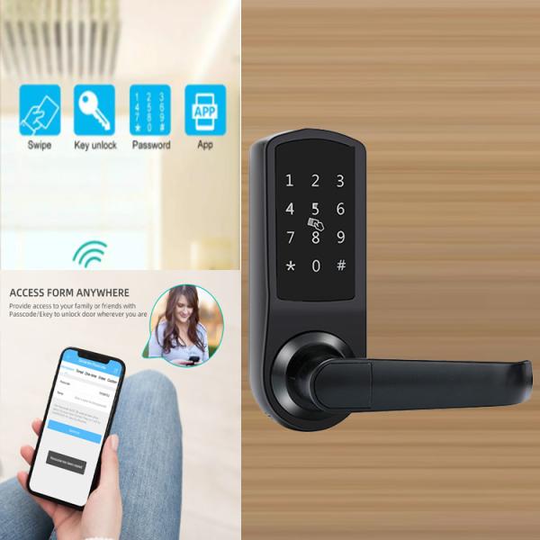 Stainless Steel Deadbolt Mortise Apartment Smart Door Lock with Password TTlock