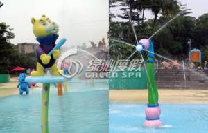 Wholesale Water Pool Toys Aqua Play Flower Spray Park Equipment for Children Summer Entertainment from china suppliers