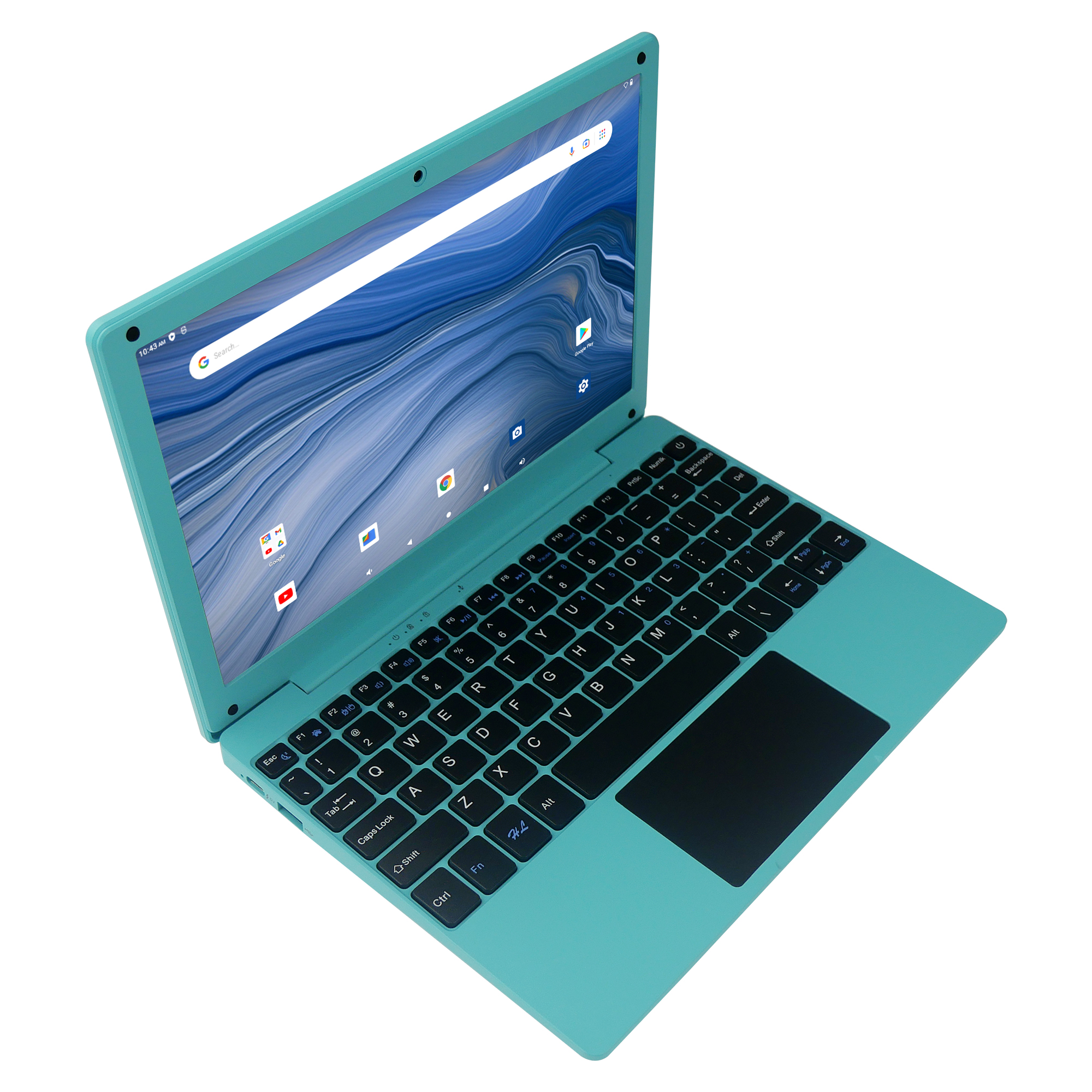 10.1 Inch Android Laptop Computer CPU A133 2GB 64GB Battery 5000mAh Quad Core Netbook