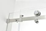 Aluminum Frame 1200 X 900 Frameless Shower Enclosure 1-1.2mm