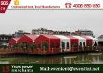 Professional big Top Party Tent , Customized Outdoor Tent With red roof