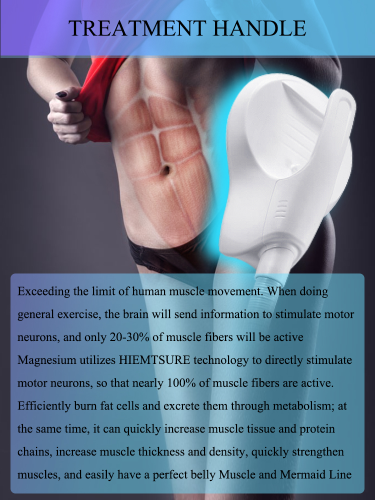 Portable Ems Machine Magnetic Ems Muscle Stimulator slimming Body shaping Machine