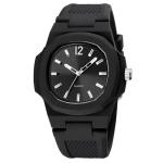 Laipute Square Mirror Face Silicone Band Digital Watch 5ATM Waterproof