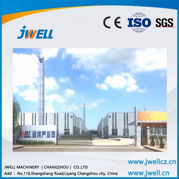 Jwell shock absorption sound insulation pvc semi-skinning foam board extrusion