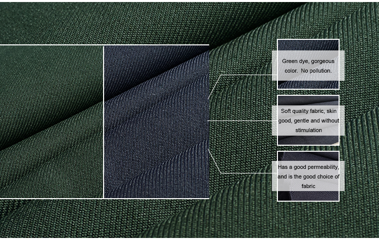 Waterproof 100% Polyester Fabric Solid Color Gabardine for Lining Clothes