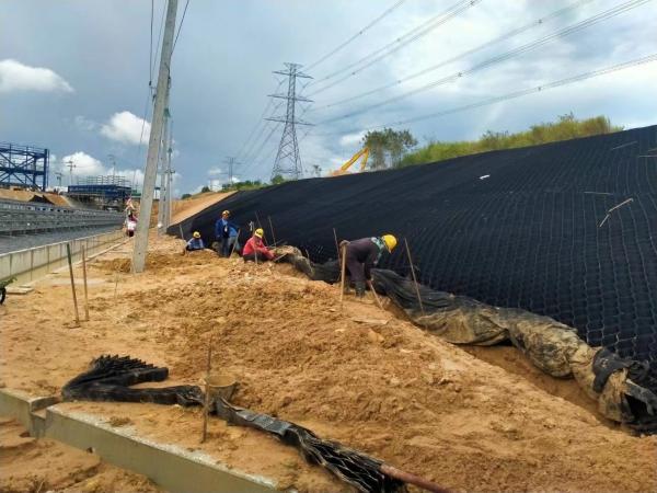 Plastic Gravel Stabilizer HDPE Geocell For Road Construction