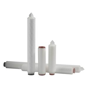 Wholesale 5 Micron Filter Cartridge Pp Pleated Polypropylene 2.7 Inch Folded from china suppliers