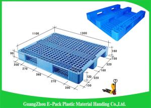 Wholesale 100% Virgin HDPE Plastic Euro Pallets Ventilated Stackable For Food Industry from china suppliers
