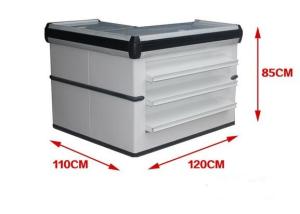 Wholesale Retail Store / Shop / Supermarket Checkout Counters , Express Cash Register Desk from china suppliers