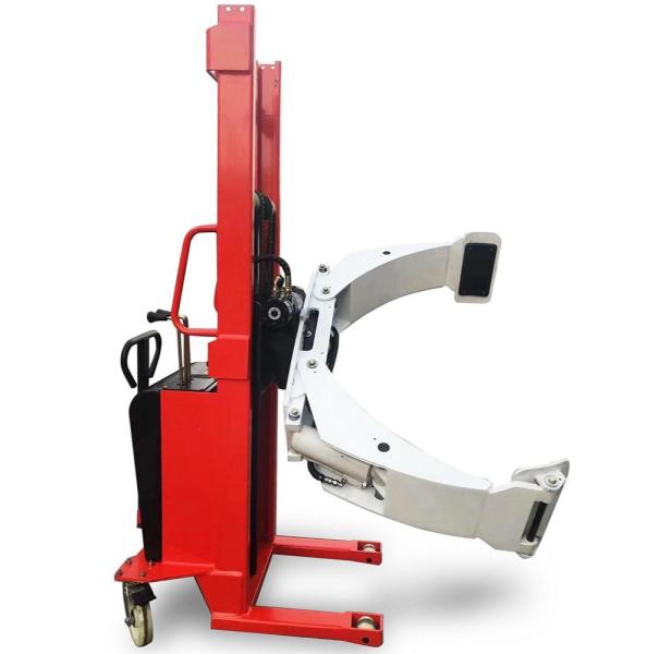 Semi Electric Roll Stacker With Clamp Rotated 90 180 360 Degree For Chemical