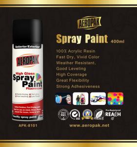Wholesale High Glossy Aerosol Spray Paint , Wide Coverage Automotive Aerosol Paint from china suppliers