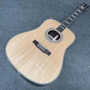 Wholesale AAAAA Customize Guitar D28 Dreadnought All Solid Wood Acoustic Guitar from china suppliers