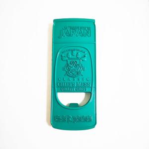 Wholesale Green 3D Chiefs Mess Bottle Opener Zinc Alloy Diecasted 10mm Thick from china suppliers
