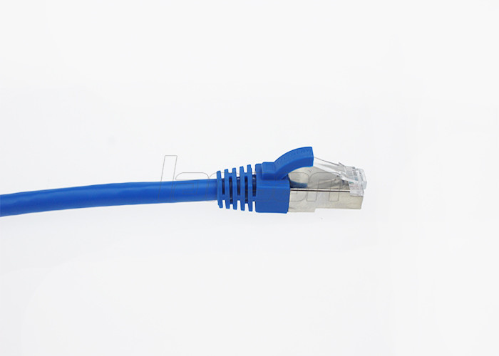 26 AWG Bare Copper Cat5e Rj45 Patch Cable Custom Length For Telecommunication