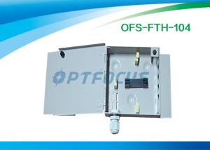Wholesale 4 Core 2 Holes Cable Ports Termination Box Fiber 0.25 kg Φ5 Φ10 Wall Type from china suppliers