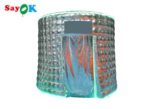 Wholesale Circular Backdrop 360 Photo Booth Enclosure Inflatable 3x2.7mH from china suppliers