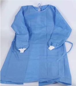 Wholesale Blue Color Medical Disposable Products , Protective Surgical Disposable Gown from china suppliers