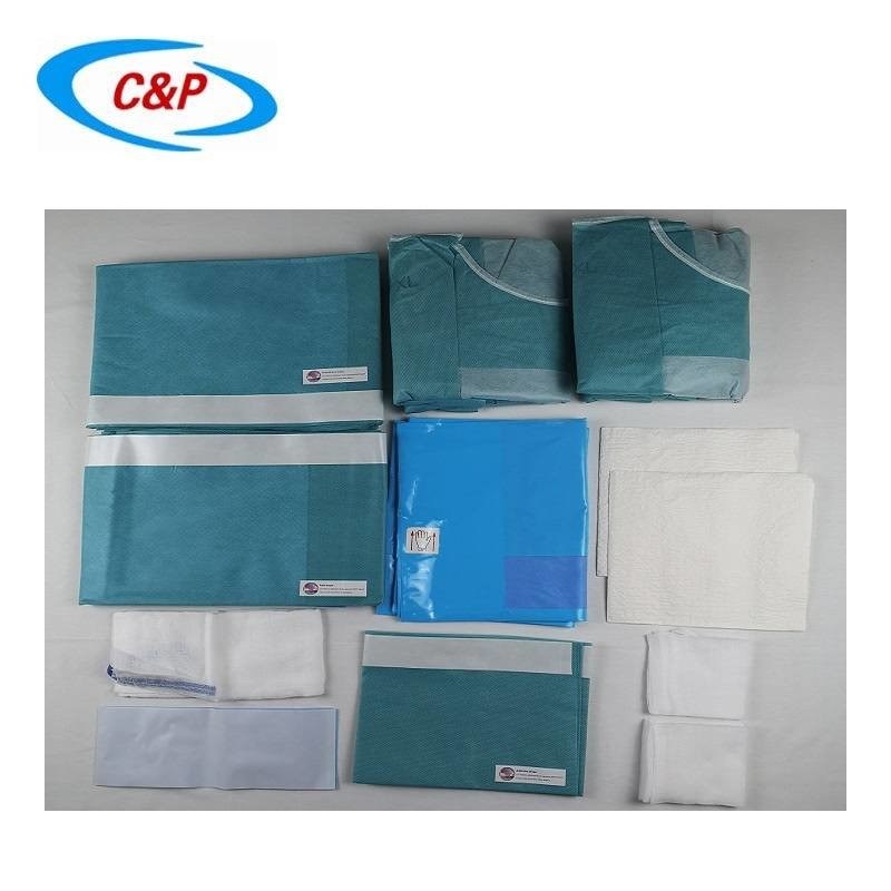 Customized Universal General Drapes Green Surgical Drapes Pack