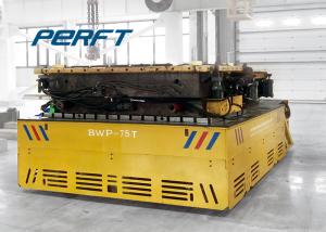 Wholesale 50 Ton Steel Billet Trackless Electric Transfer Cart Workshop Handling Materials from china suppliers