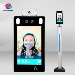 Wholesale 8 Inch Contactless Face Recognition Temperature Kiosk , Face Temperature Scanner from china suppliers