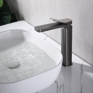 Wholesale Deck Mounted Single Handle Basin Mixer High Pressure Bathroom Vessel Sink Faucet from china suppliers