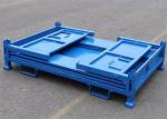 Collapsible Metal Pallet Stillage Storage Bins Box Customized