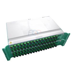 Wholesale ODF 1x64 Fiber PLC Splitter Tray FTTB For Cross Connection Cabinet from china suppliers