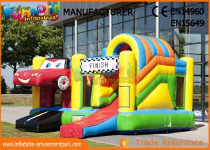 Wholesale 0.55mm PVC Play House Kids Castillos Inflables Bouncy Castle With Slide from china suppliers